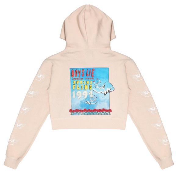 Boys Lie WORLD TOUR ZIP-UP HOODIE - Picture 3 of 3